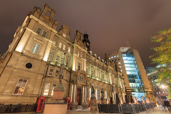 Leeds city square night1