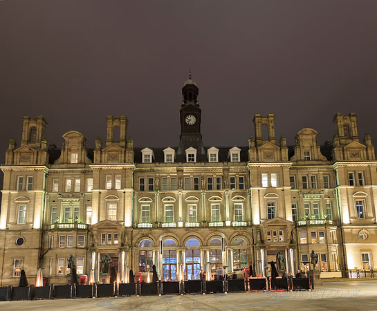 City square post office night