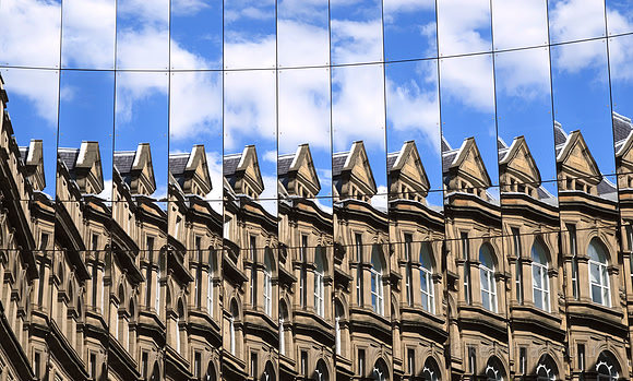 Leeds reflections of old and new