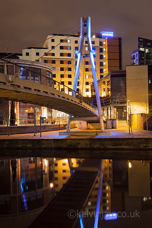 Centenary bridge Leeds